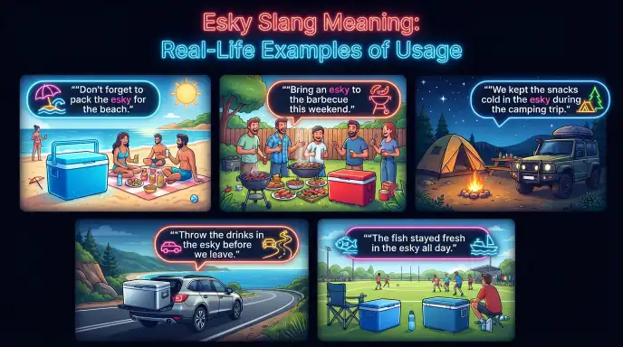 Real-Life Examples of Esky Slang Usage