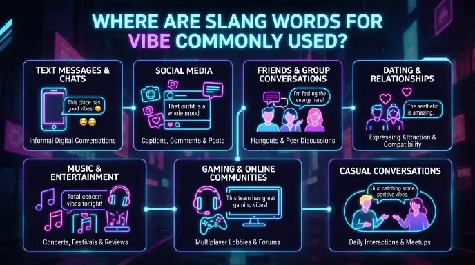 Where Are Slang Words for Vibe Commonly Used?