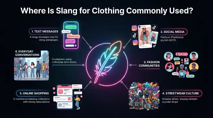 Where Is Slang for Clothing Commonly Used?