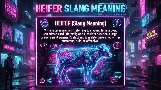 "Heifer Slang Meaning: