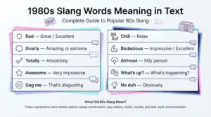 1980 slang words