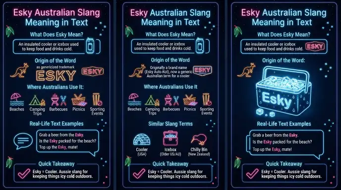 esky australian slang