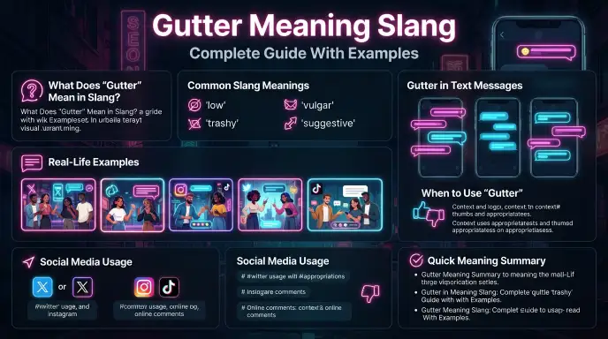 gutter meaning slang