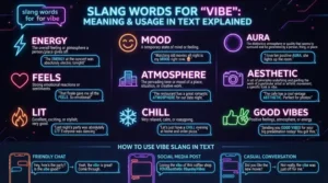 Slang Words for "Vibe"