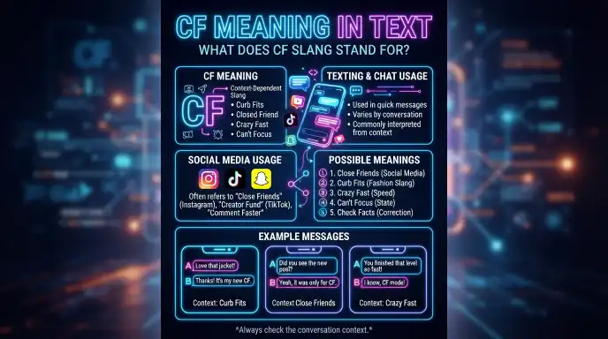 what is cf slang