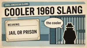 cooler 1960 slang