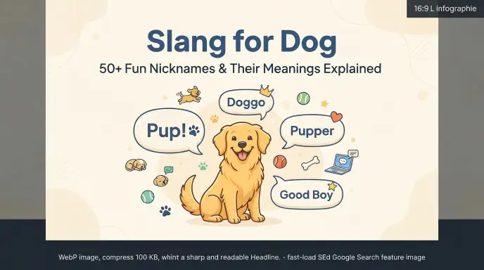 slang for dog