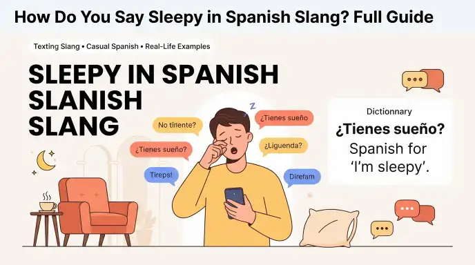 sleepy in spanish slang