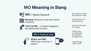 what does mo stand for in slang