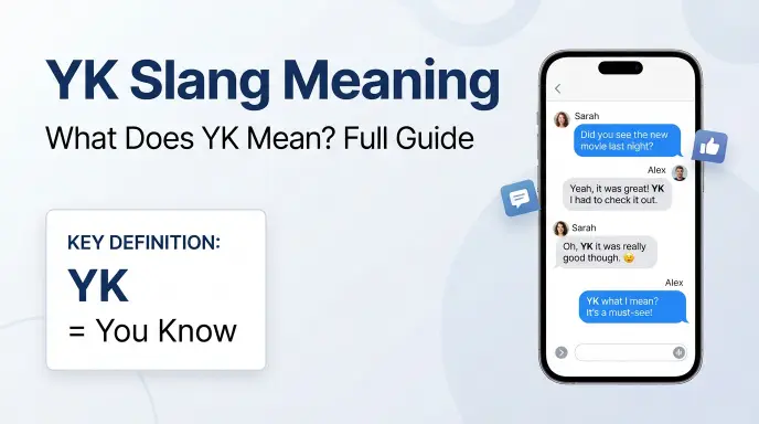 yk slang meaning