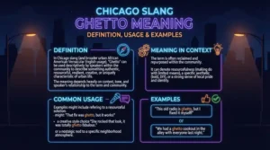 chicago slang ghetto